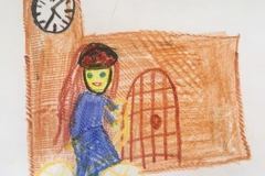 Tegnet af Aliyah. Barnebarn af Hanne og Lars Skytte.