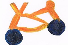 Tegnet af Anna. Oldebarn af Frigge og Erling Køster